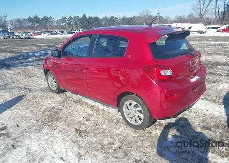 2017 Mitsubishi Mirage Se from USA, damaged, VIN ML32A4HJ0HH019870